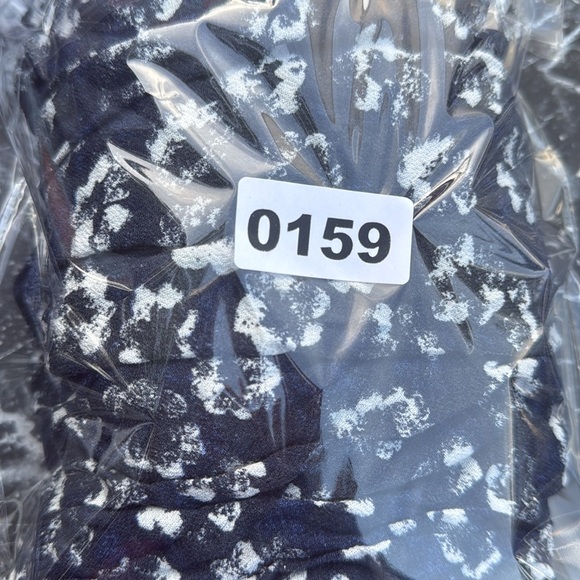 Audrey 3+1 FLORAL Blue /White Print ROMPER - Picture 5 of 5